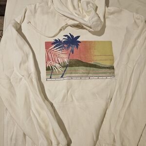Billabong Cream Fleece Hoodie